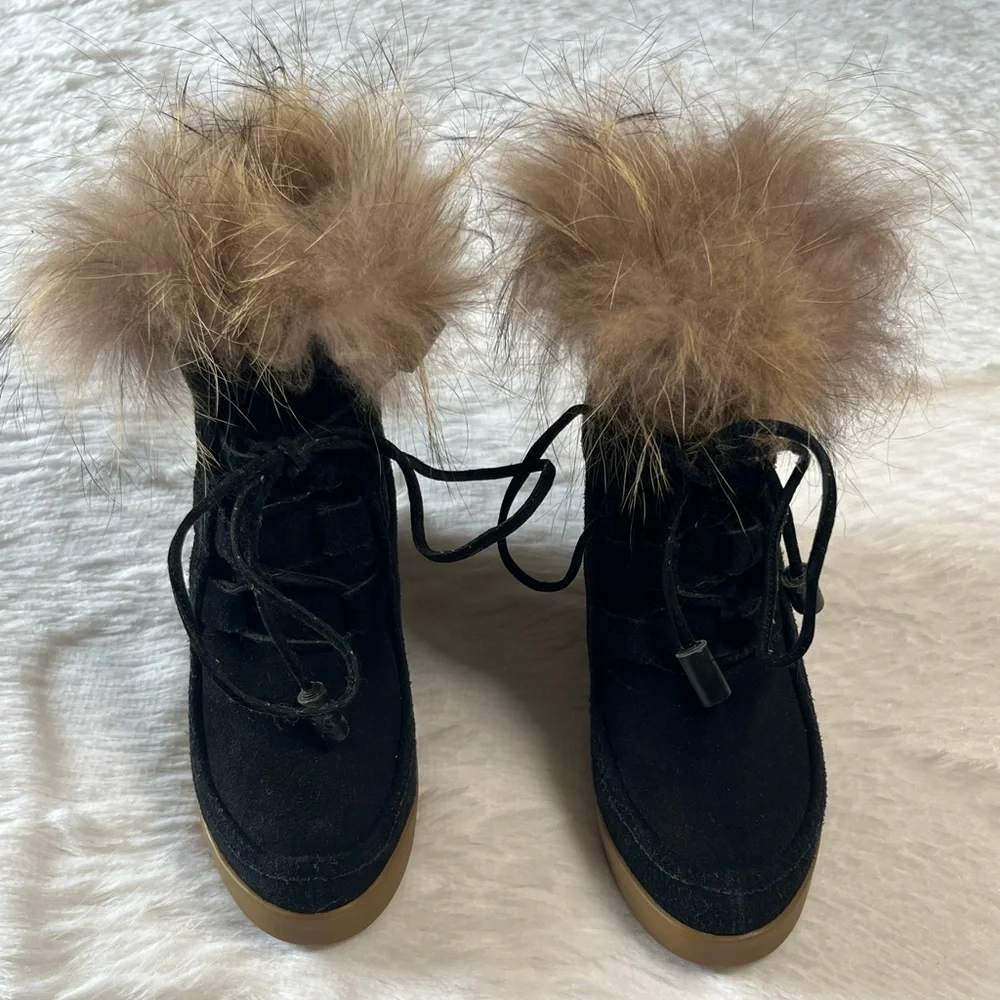 Cecelia New York Holly Wedge Boots